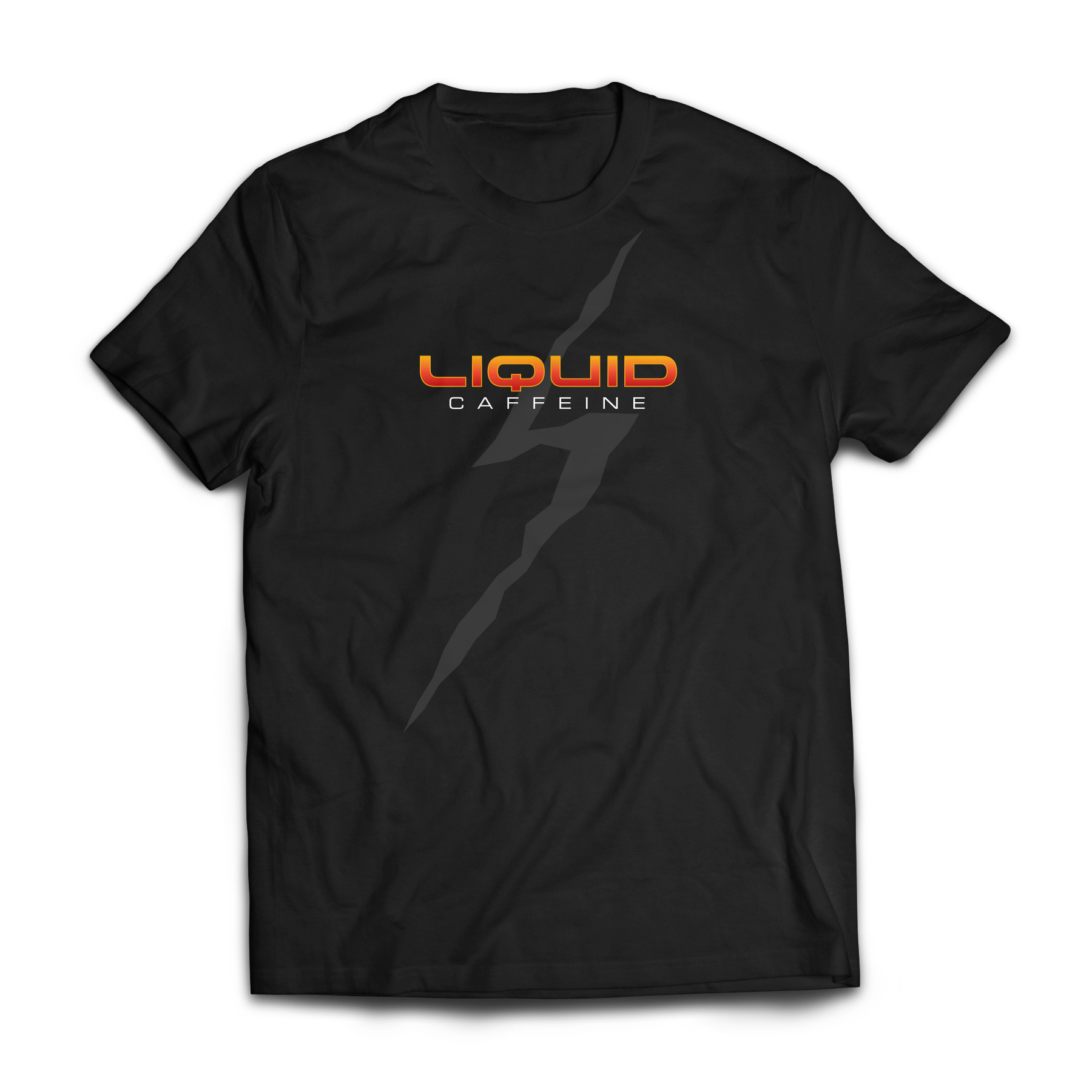 front of liquid caffeine tshirt image
