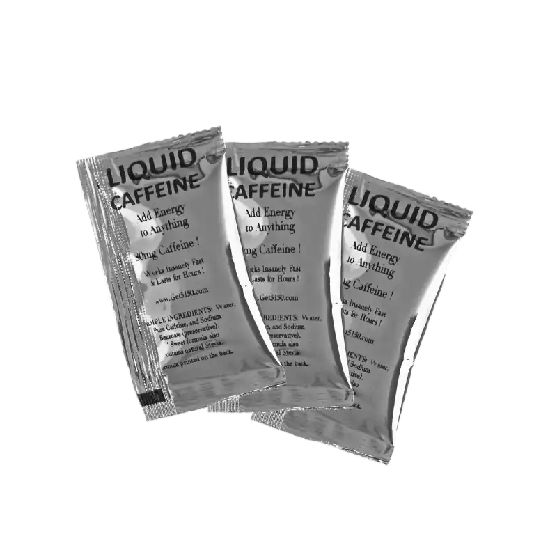 liquid caffeine packets image